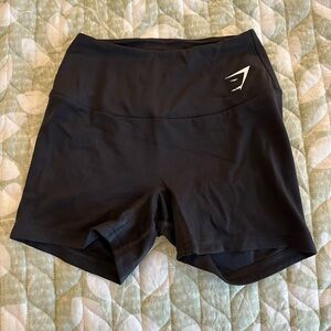 Black Gymshark bike shorts